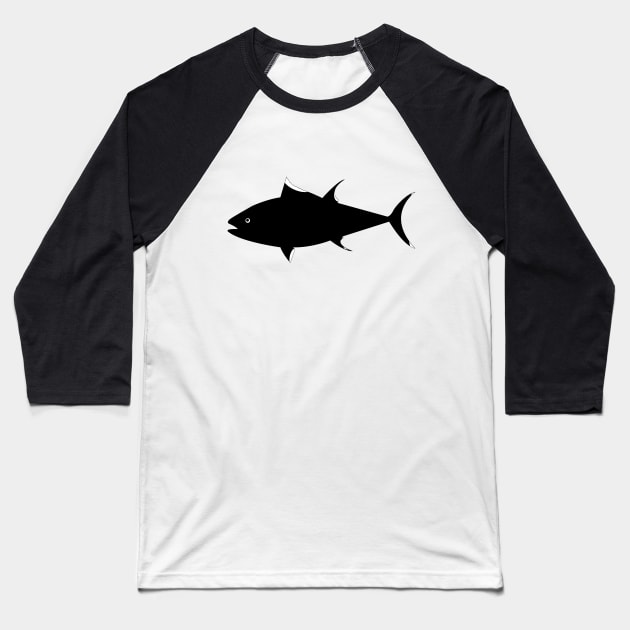 Fish Baseball T-Shirt by IconsDate